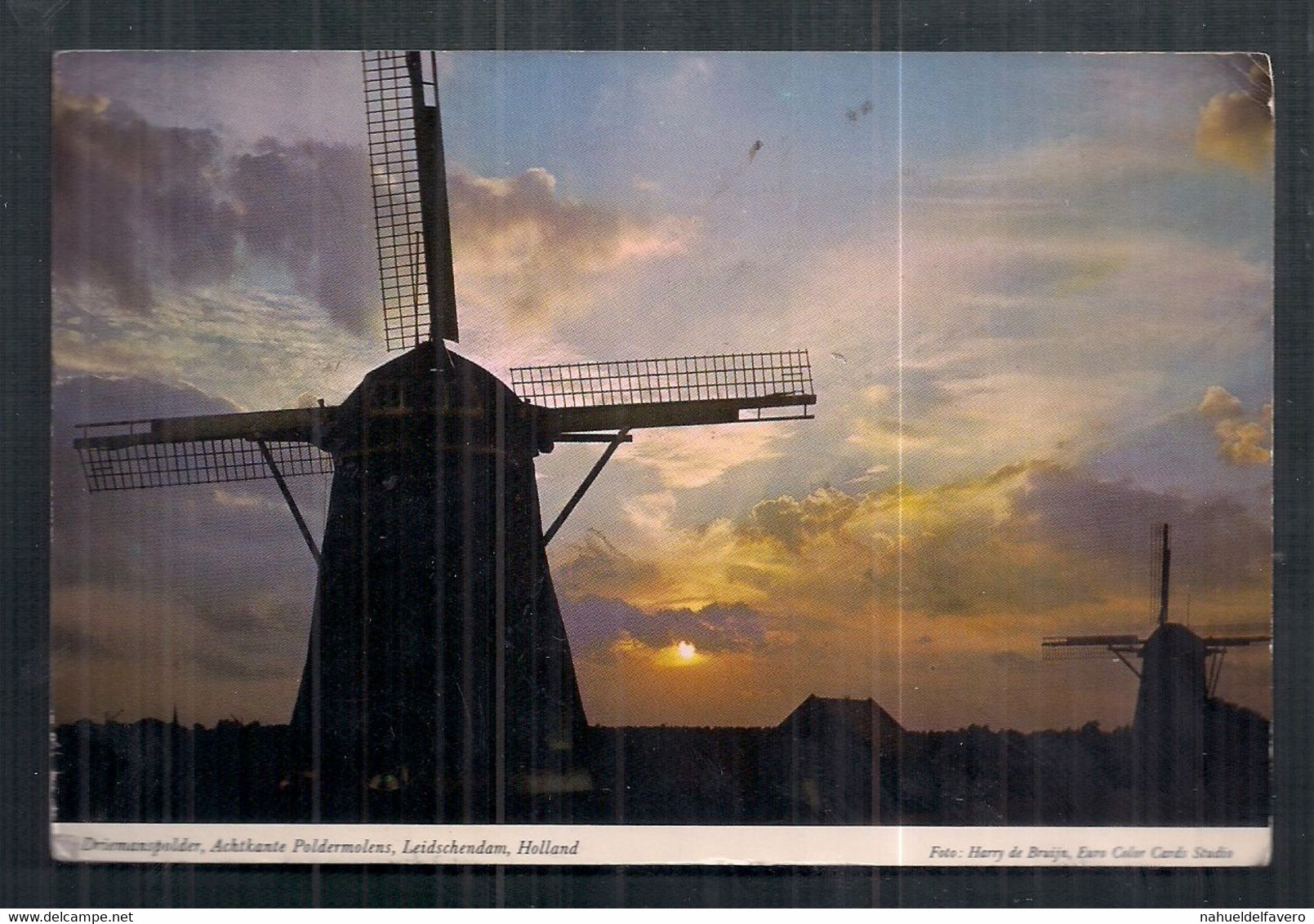 Hollande - Carte Postale - Driemanspolder, Achtkante Poldermalens, Leidschendam - Leidschendam