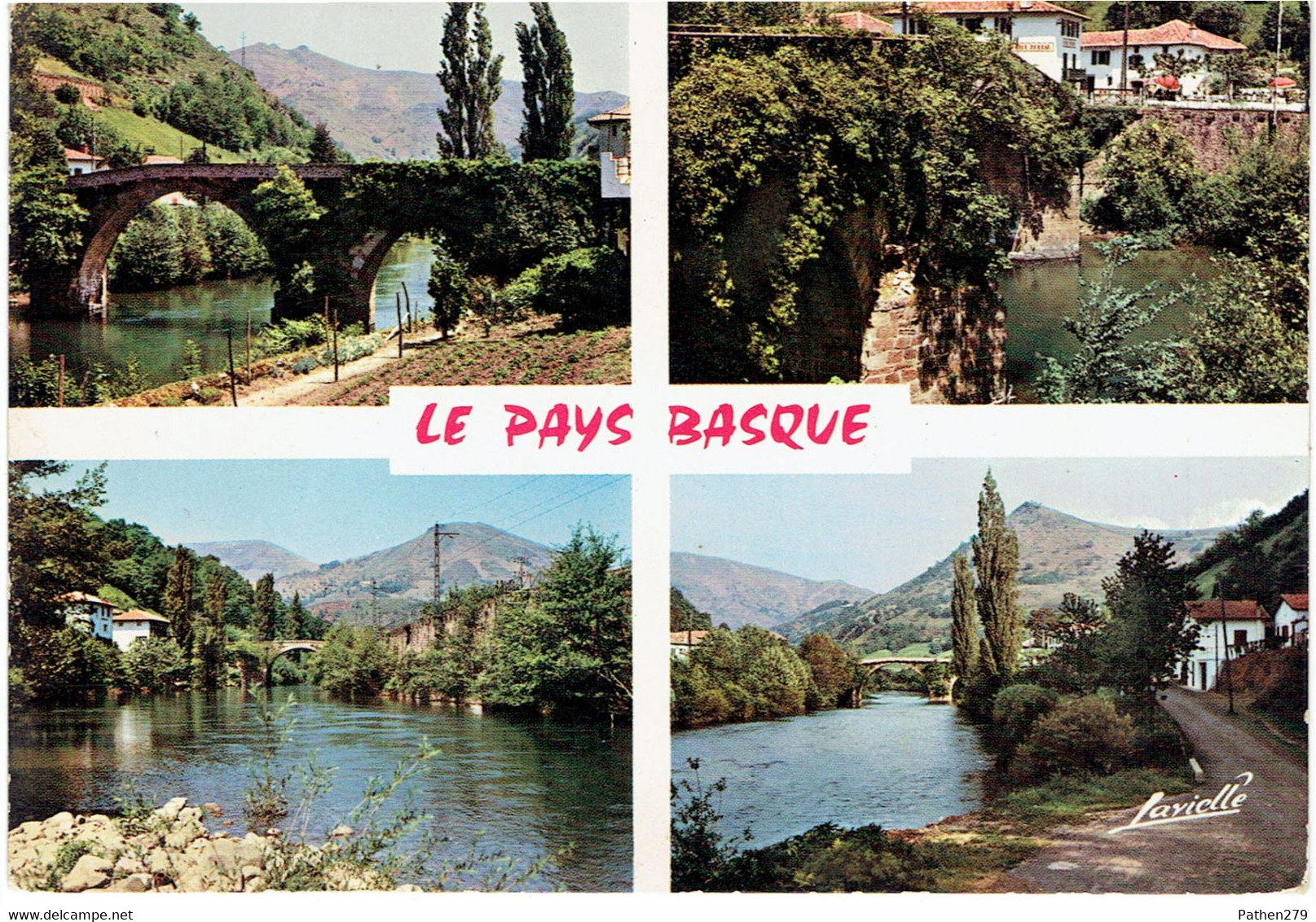 CPM FRANCE 64 PYRENEES-ATLANTIQUES BIDARRAY - La Nive - Multivues 1969 - Bidarray