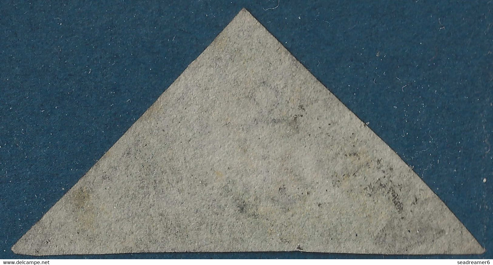 Cap Of Good Hope N°4 4 Pence Bleu Papier Blanc Oblitéré Frais & TTB Signé Calves - Kaap De Goede Hoop (1853-1904)