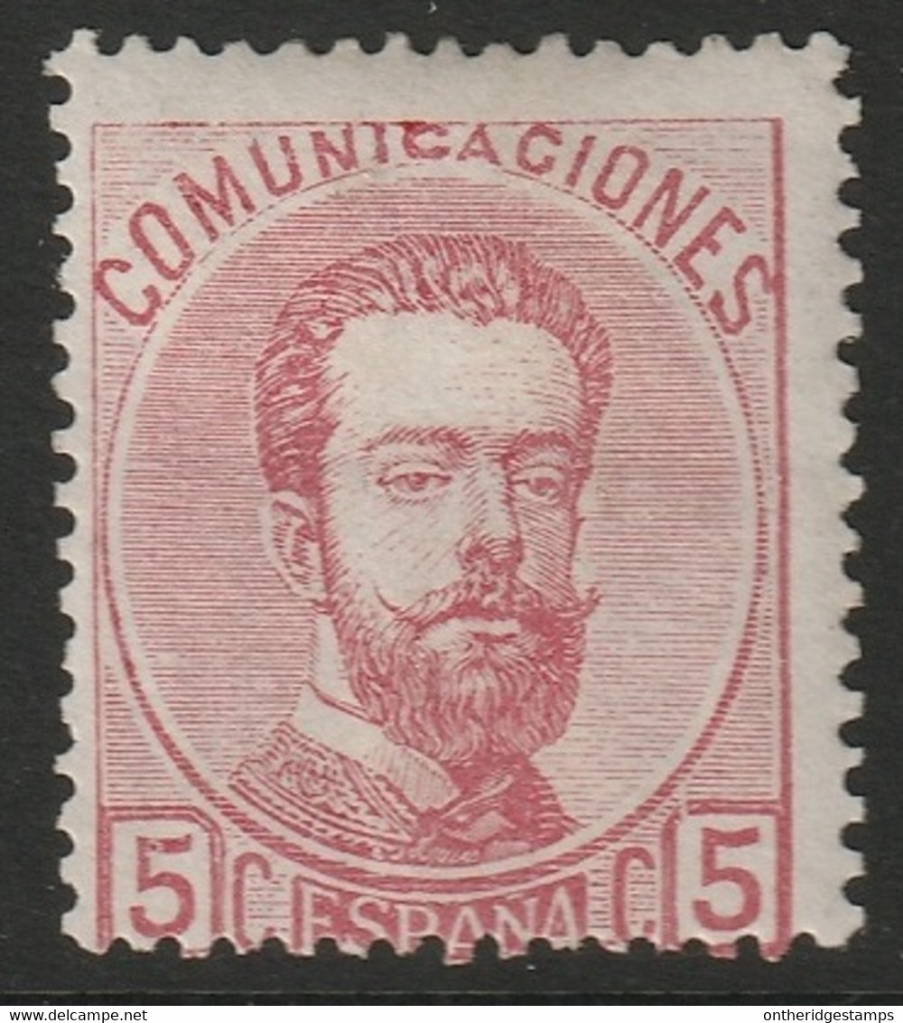 Spain 1873 Sc 178 Espagne Ed 118 Yt 117 MH* - Nuovi