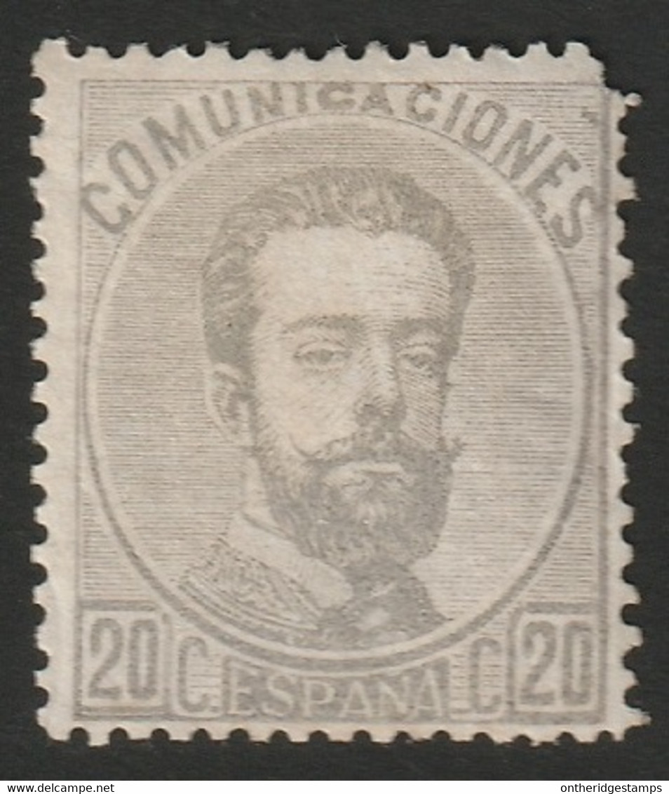 Spain 1873 Sc 183 Espagne Ed 123 Yt 122 MH* Torn Corner - Ongebruikt