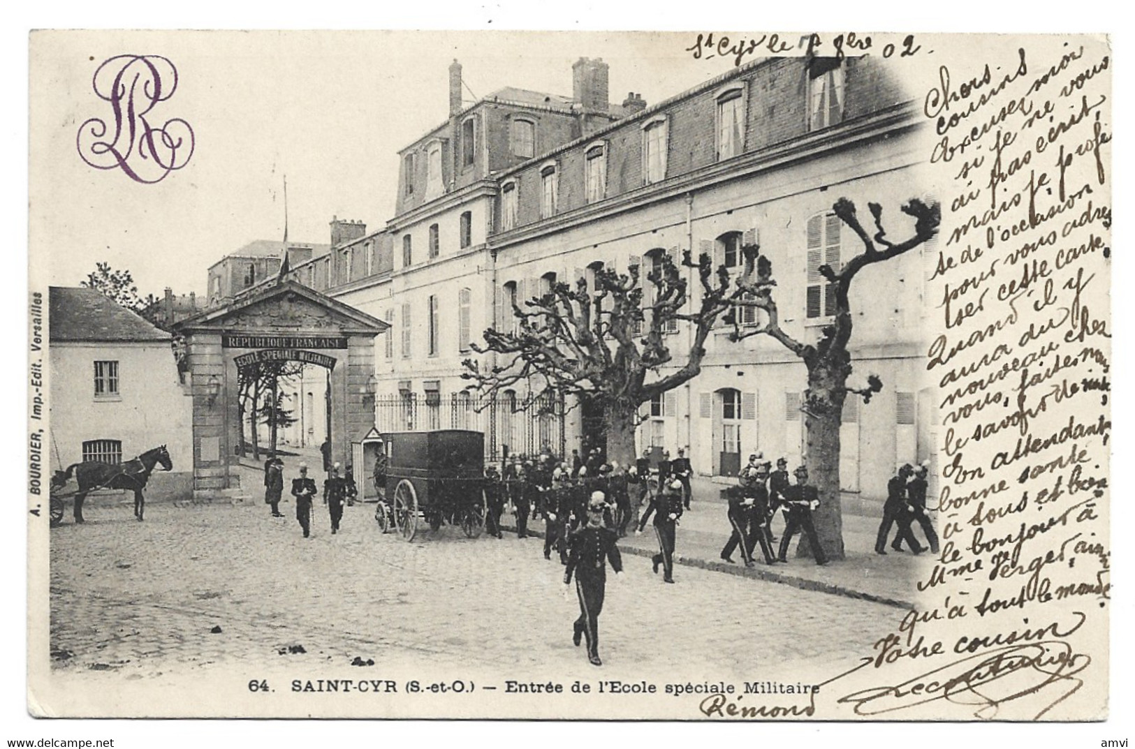 (4445) Saint-Cyr -   Entrée De L'école Speciale Militaire - St. Cyr L'Ecole