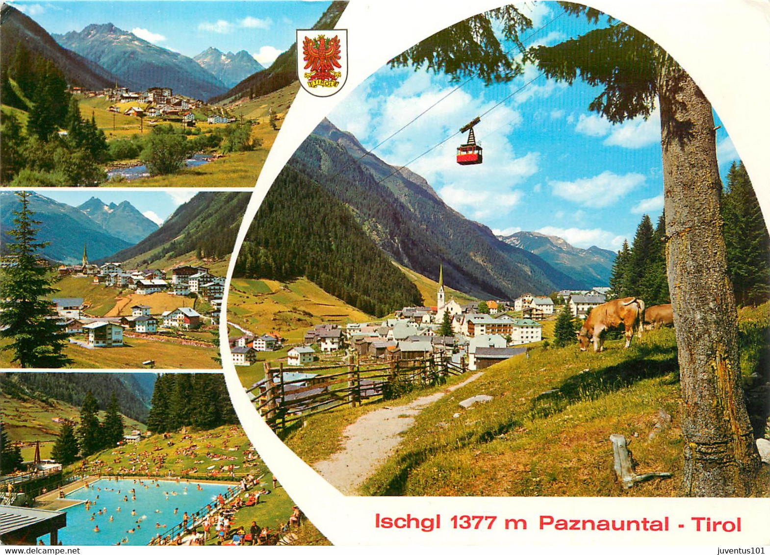 CPSM Ischgl-Paznauntal-Beau Timbre    L1056 - Ischgl