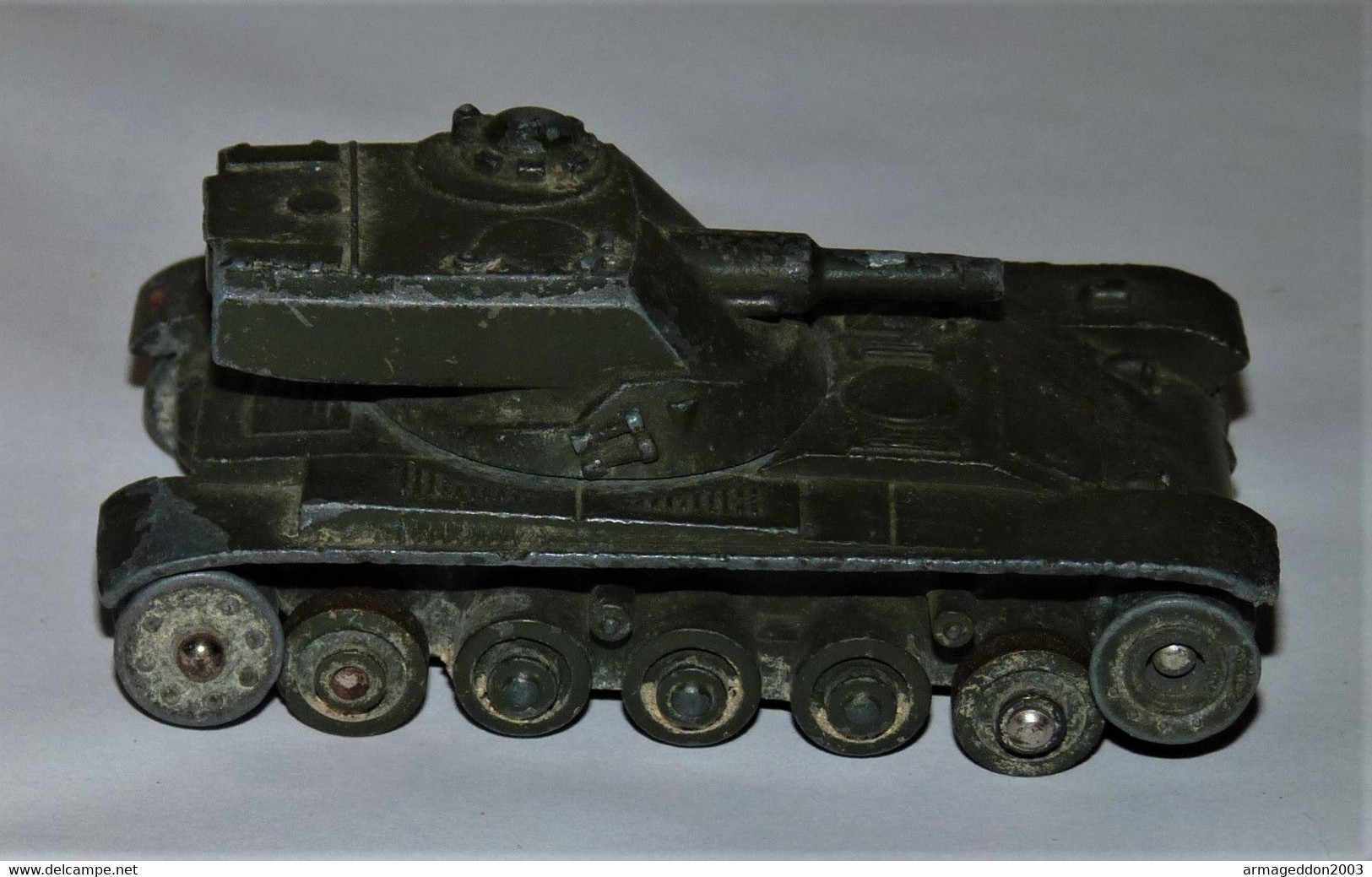 DINKY TOYS CHAR AMX VEHICULE MILITAIRE MINIATURE ANCIEN - Carri Armati