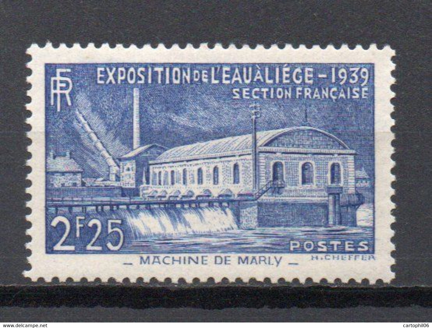 - FRANCE N° 430 Neuf ** MNH - 2 F. 25 Machine De Marly 1939 - Cote 36,00 € - - Unused Stamps