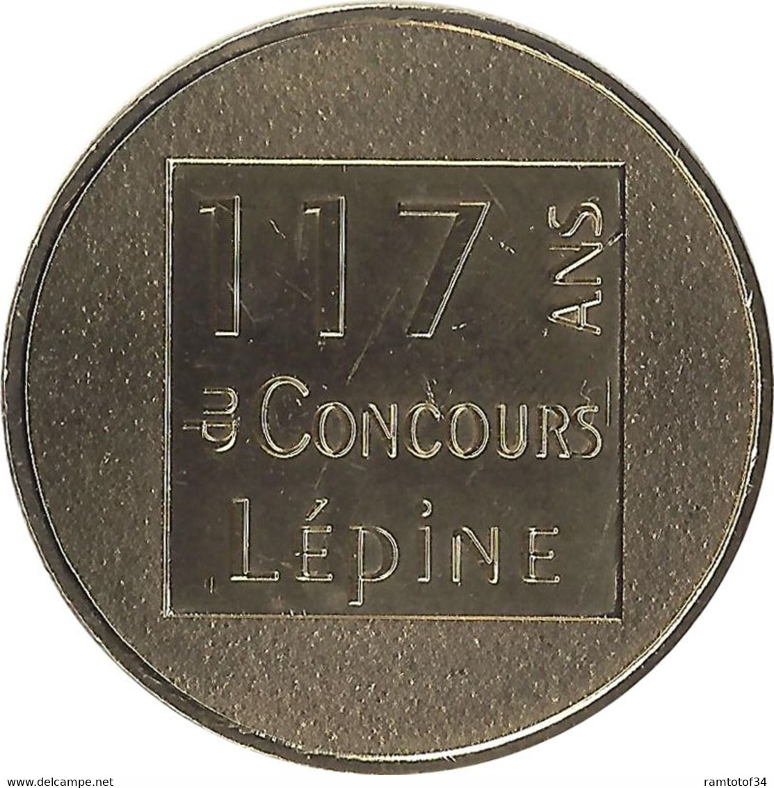 2018 MDP274 - PARIS - Concours Lépine 5 (117 Ans) / MONNAIE DE PARIS - 2018