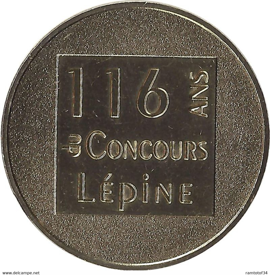 2017 MDP222 - PARIS - Concours Lépine 4 (116 Ans) / MONNAIE DE PARIS - 2017