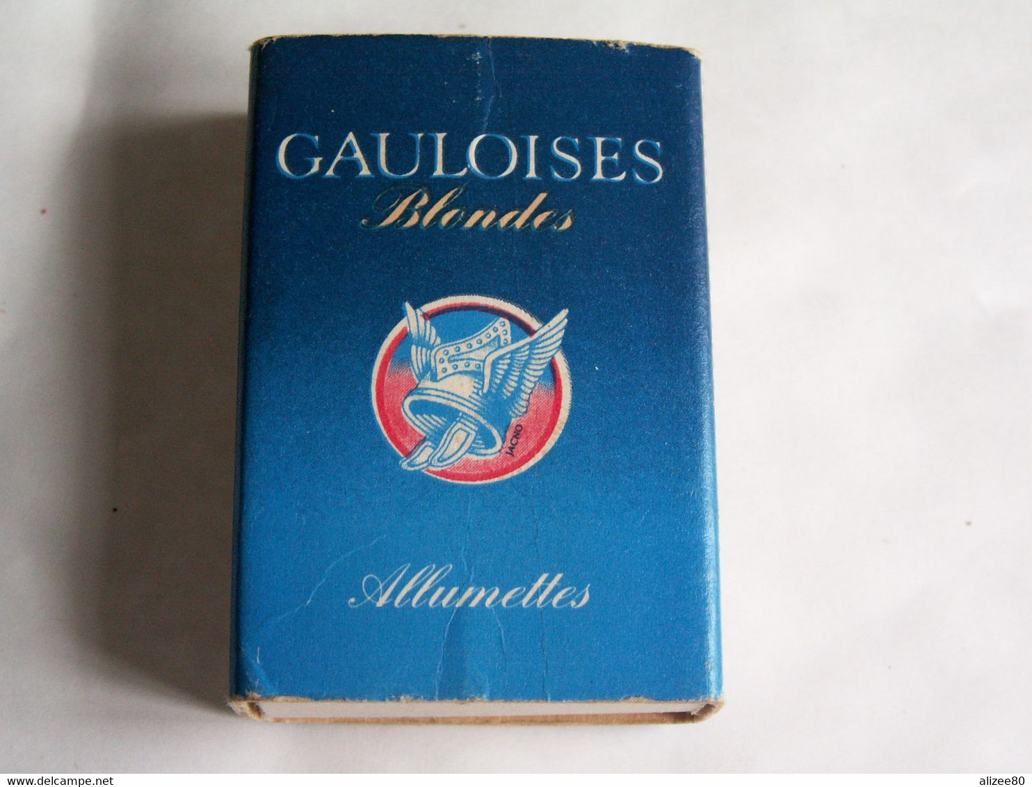 BOITE  D ' ALLUMETTES  //   GAULOISES Avec  Les  Allumettes - Boites D'allumettes