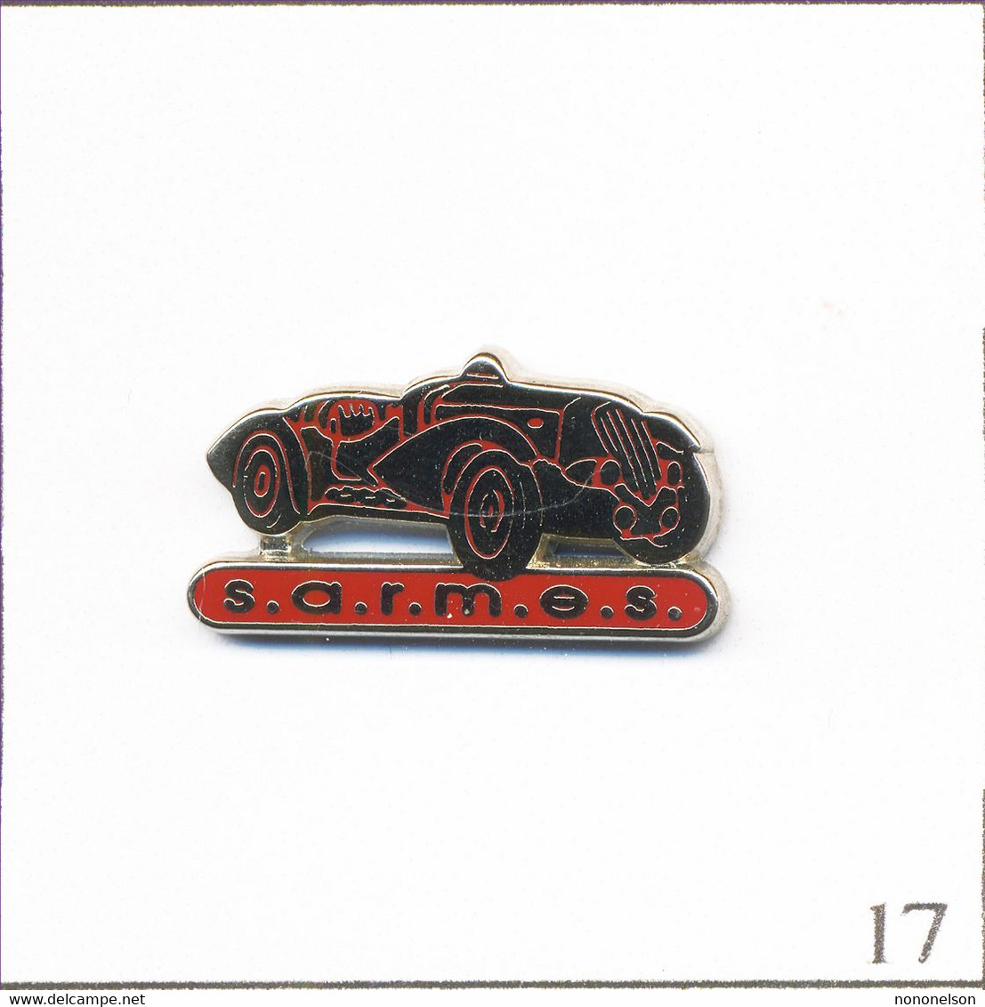 Pin's Automobile - Fiat / Modèle Camerano 1932 - S.A.R.M.E.S. Estampillé Decat. Zamac. T859-17 - Fiat