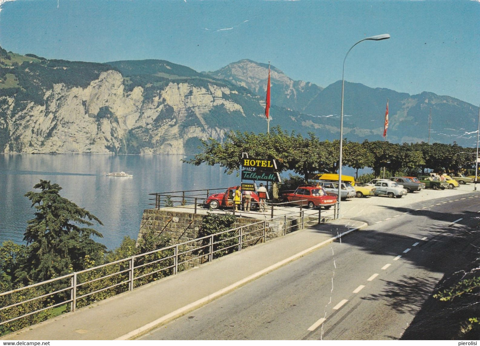 (C-ST346) - SISIKON (Uri) - Am Urnersee - Garten Restaurant Vom Hotel Tellsplatte - Sisikon