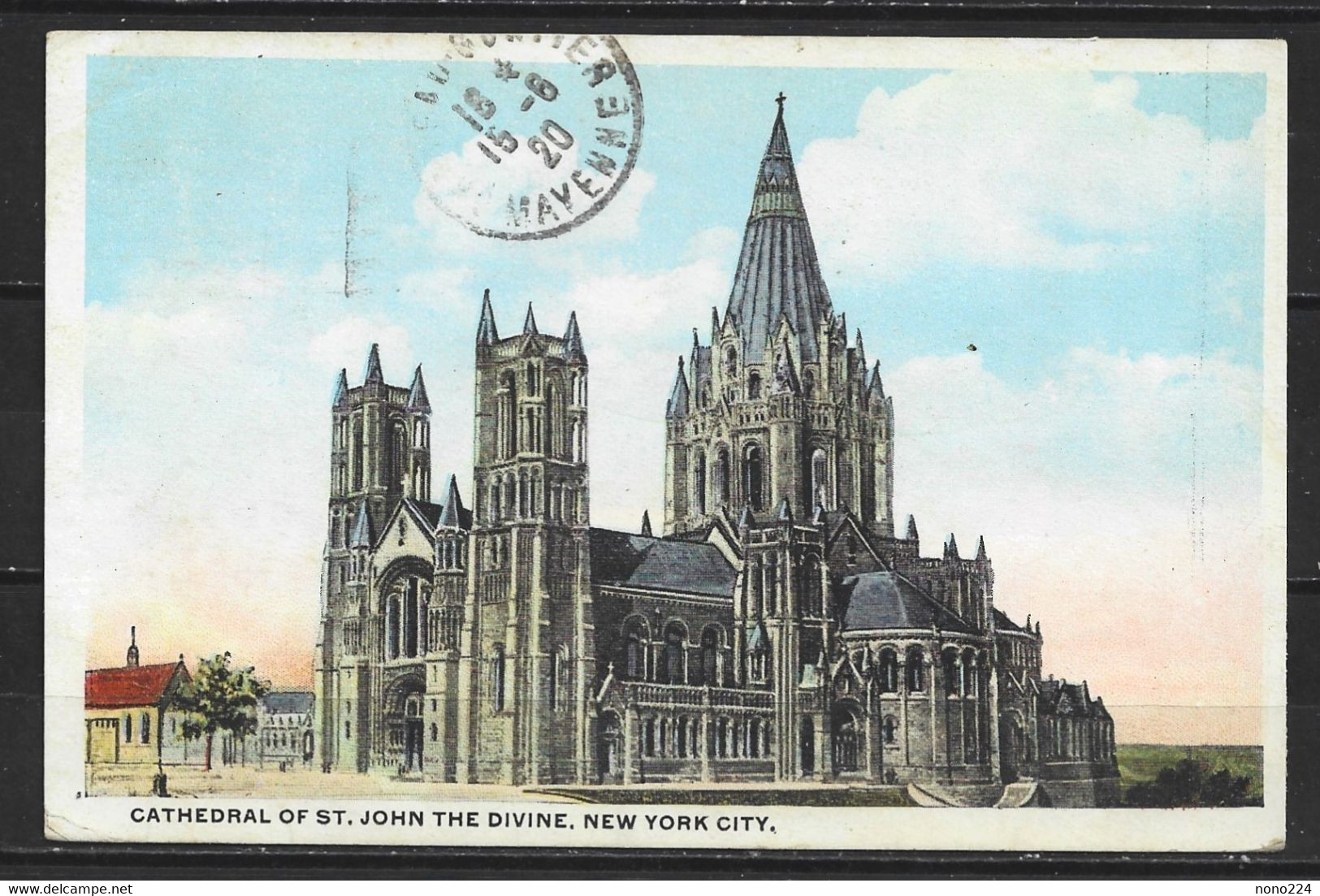 Carte P De 1920 ( Cathedral Of St.John The Divine / New York City ) - Églises