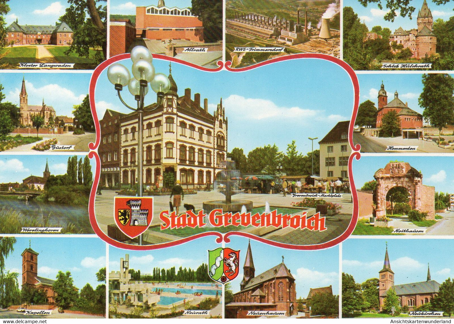 011216  Stadt Grevenbroich - Mehrbildkarte - Grevenbroich
