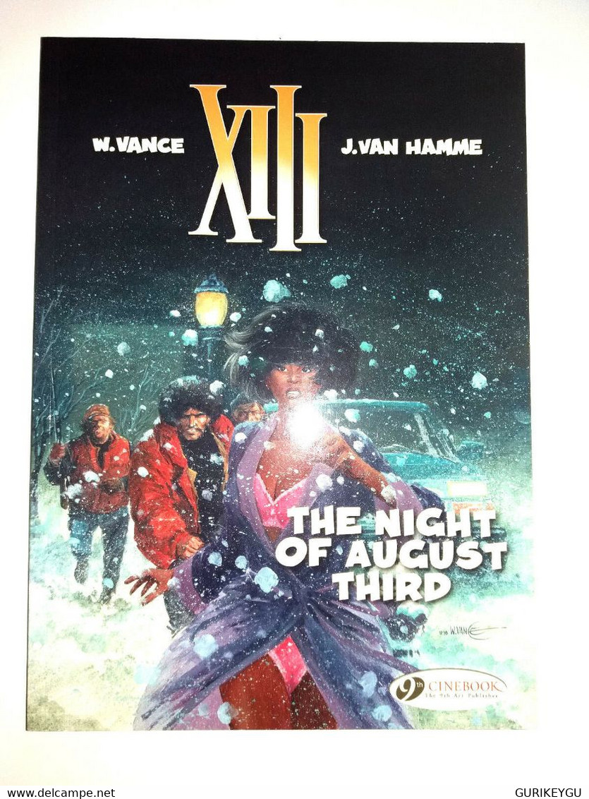 Bd XIII N 7 The Night Of August Third NEUF En Anglais Souple J.VAN HAMME W.VANCE - Andere & Zonder Classificatie