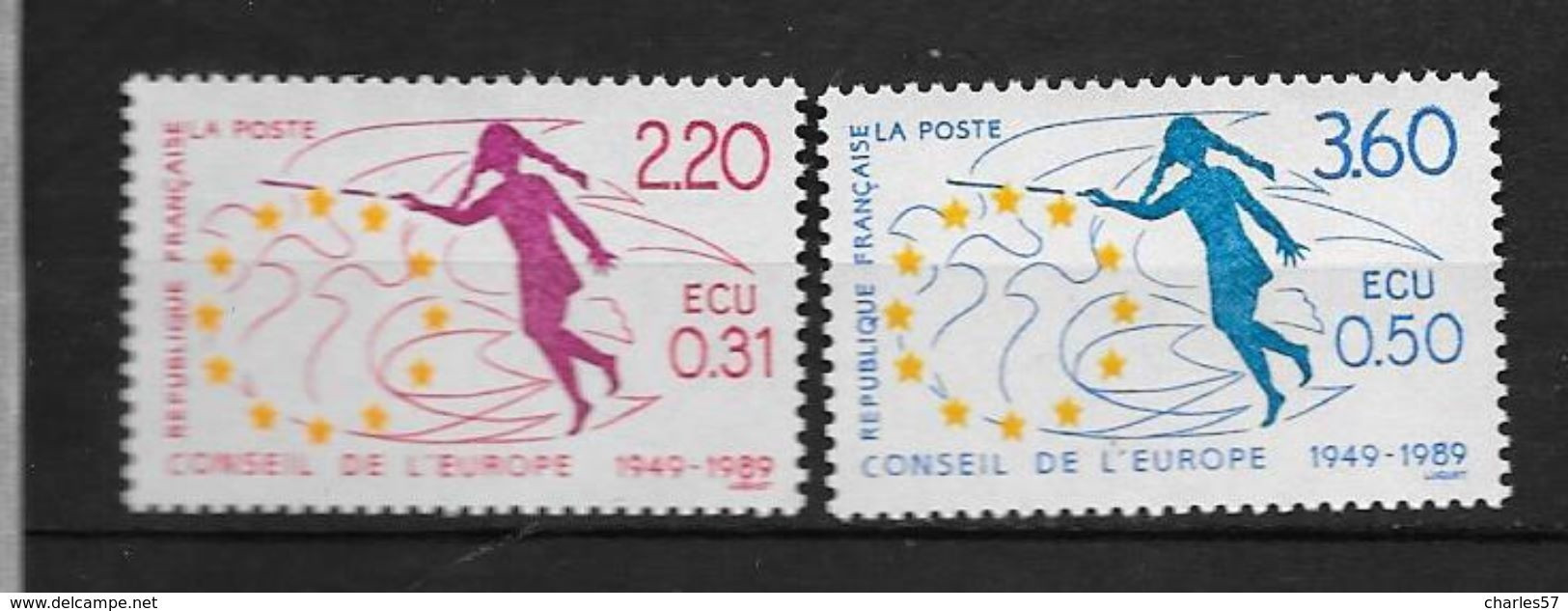 France:Timbres De Service,n°100/101** - Neufs