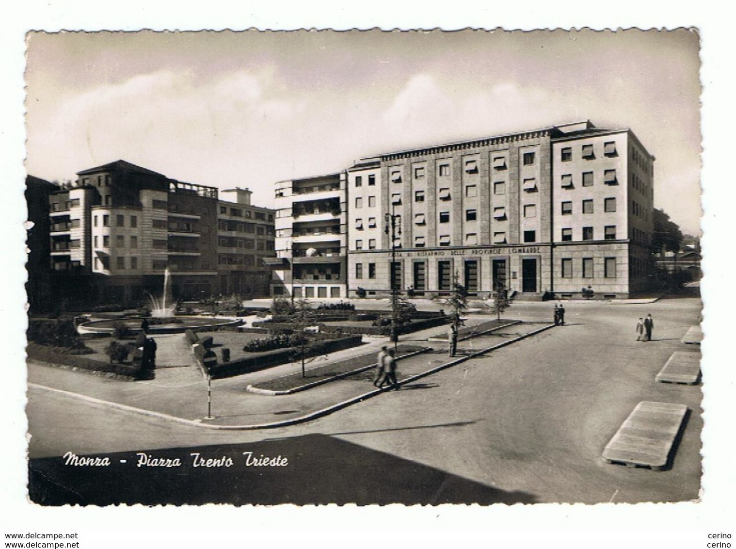 MONZA:  PIAZZA  TRENTO  E  TRIESTE  -  FOTO  -  FG - Monza