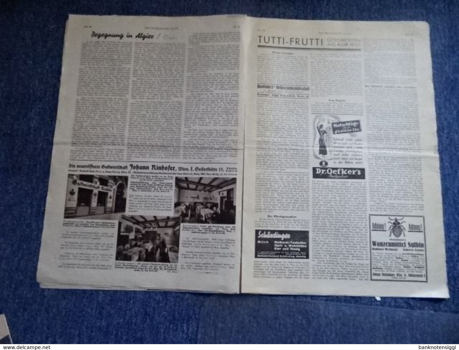 Das interessante Blatt 31 März 1938  Nr.13 Jahrgang 57