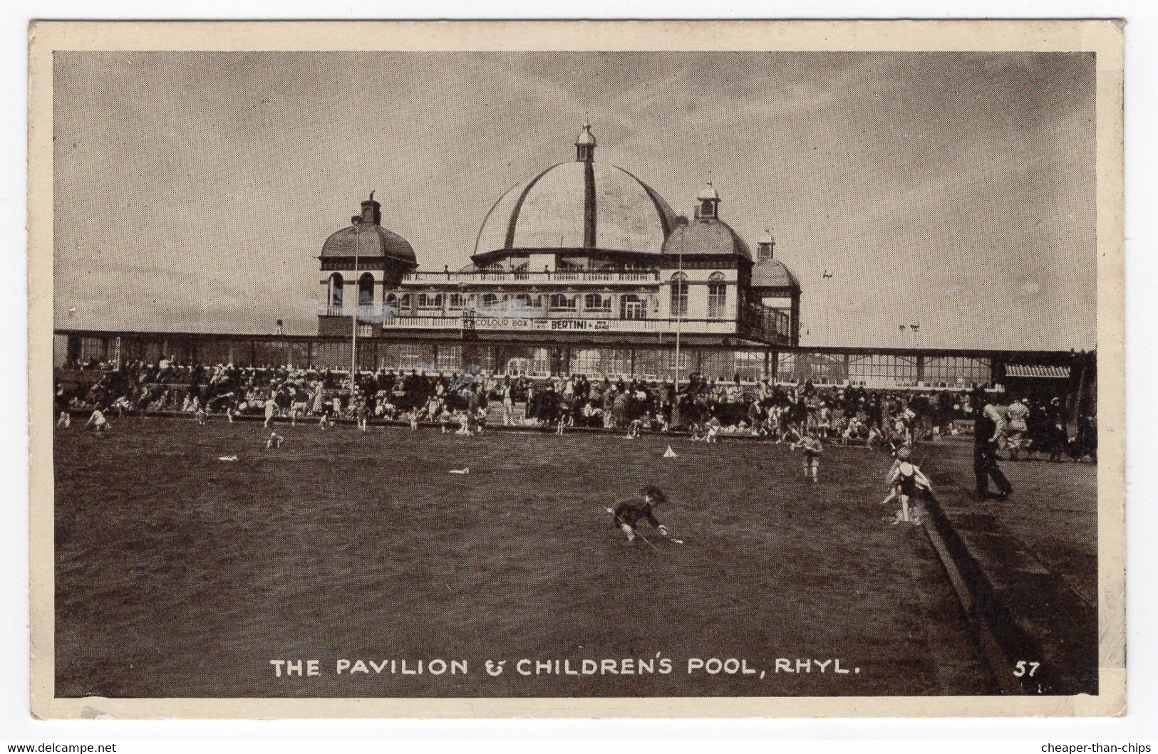 RHYL - The Pavilion & Children's Pool - Flintshire