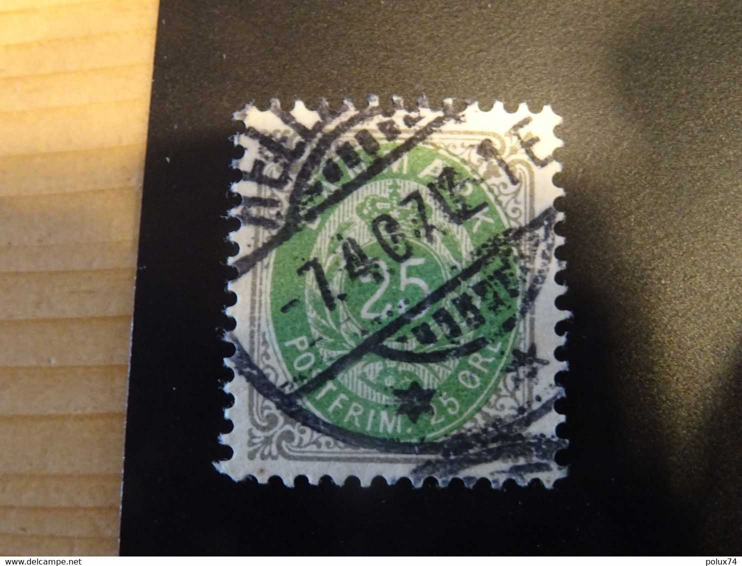 DANEMARK Royaume   1875-85  Numéro 27Y-T    Oblitération ! - Used Stamps