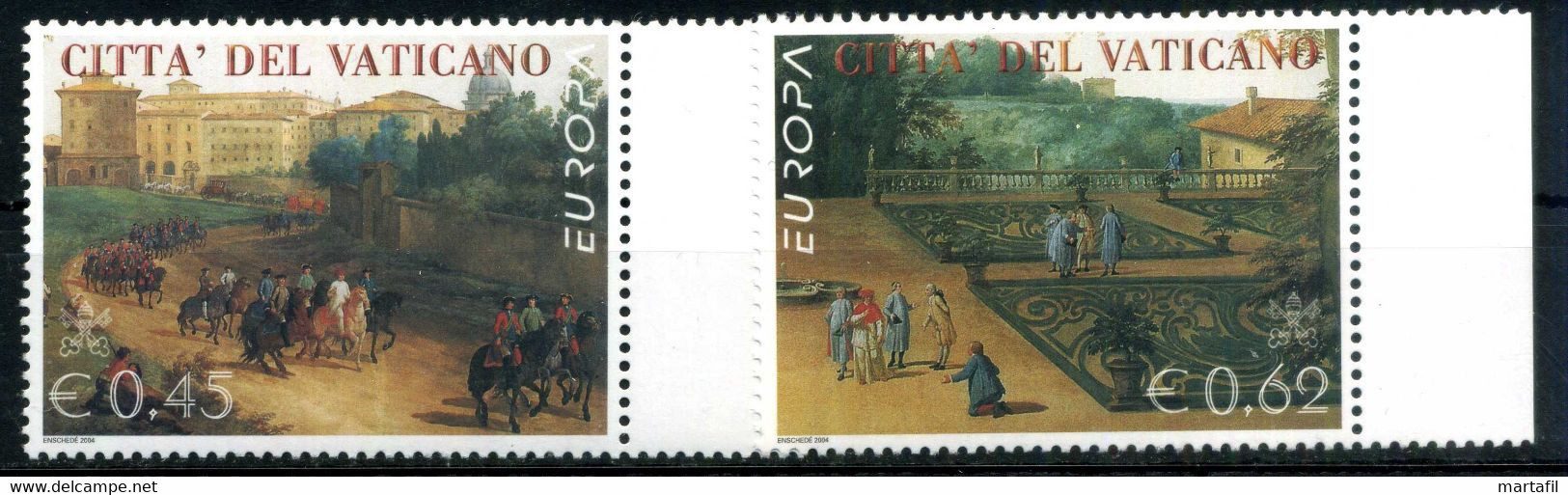 2004 VATICANO SET MNH ** - Neufs