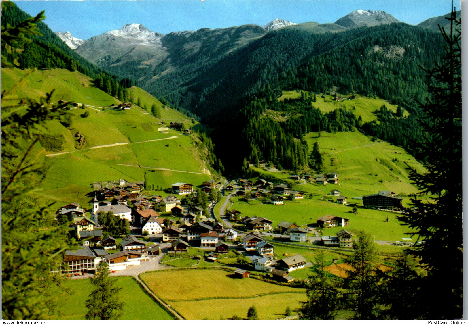 21563 - Tirol - St. Jakob In Defereggen Mit Blick Auf Das Trojeralmtal , Lasörlinggruppe - Defereggental