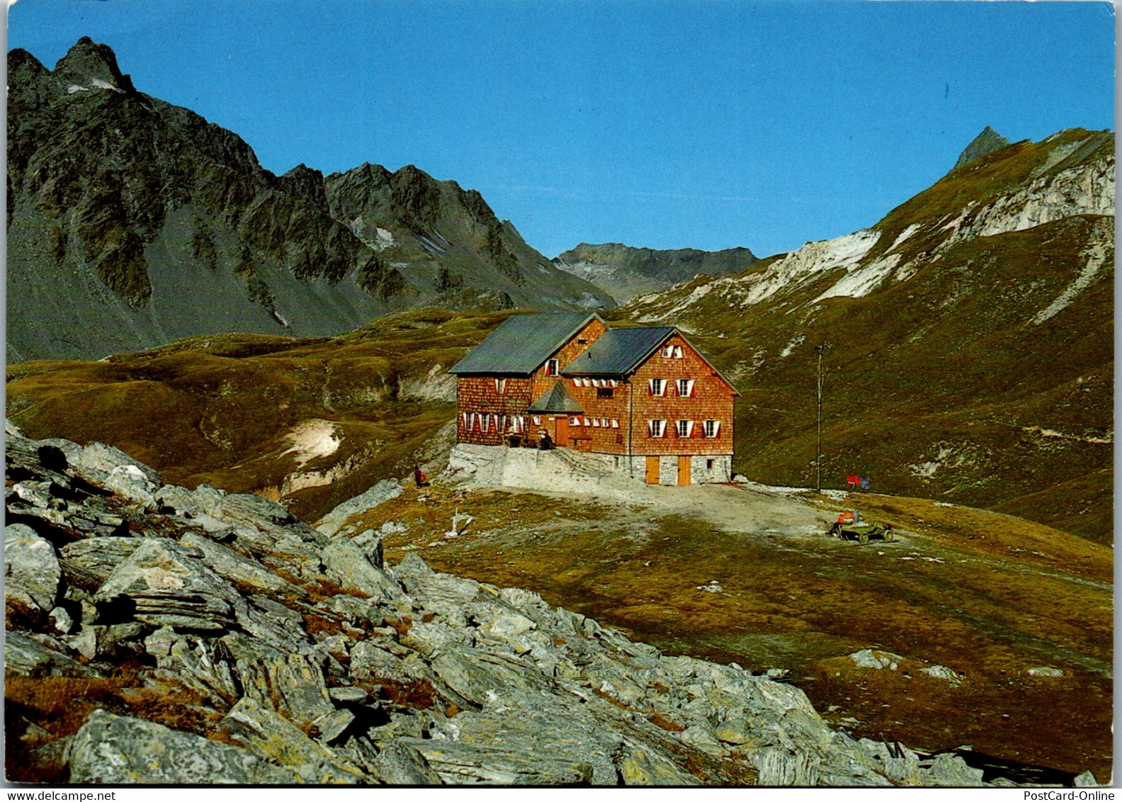 21570 - Tirol - Neue Reichenberger Hütte Mit Keeseck Und Daberlenke - Defereggental