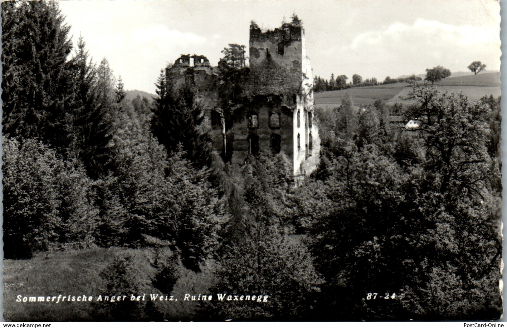 21641 - Steiermark - Anger Bei Weiz , Ruine Waxenegg - Anger