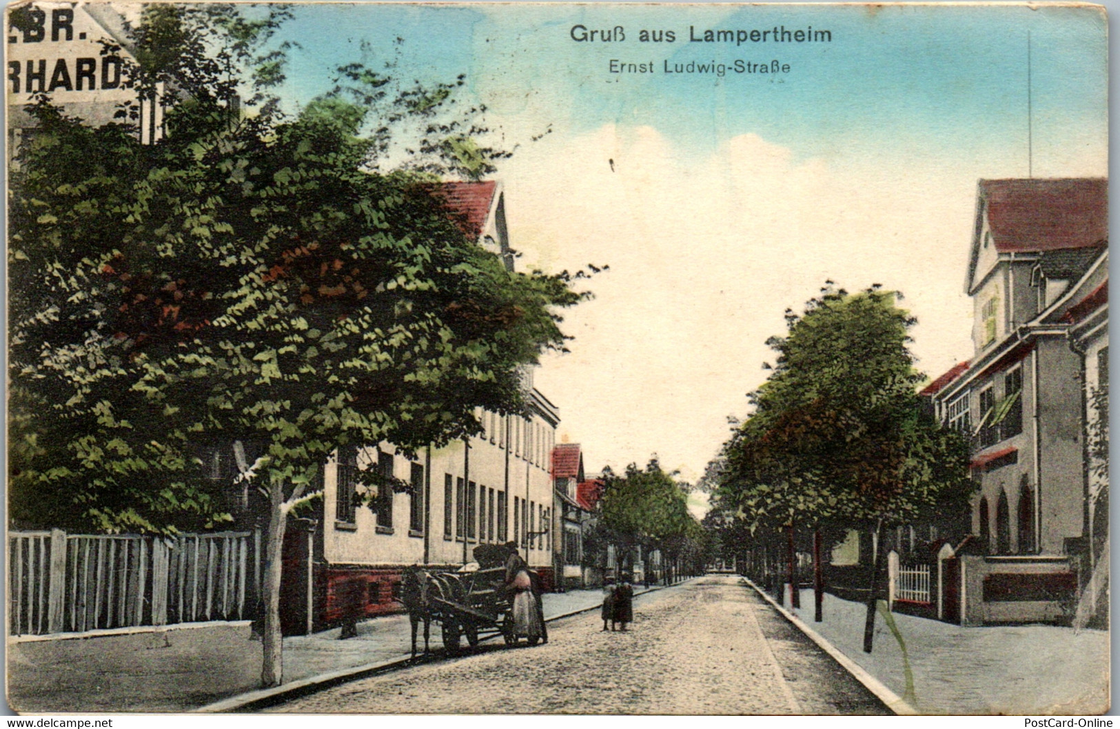 21681 - Deutschland - Lampertheim , Ernst Ludwig Straße - Lampertheim