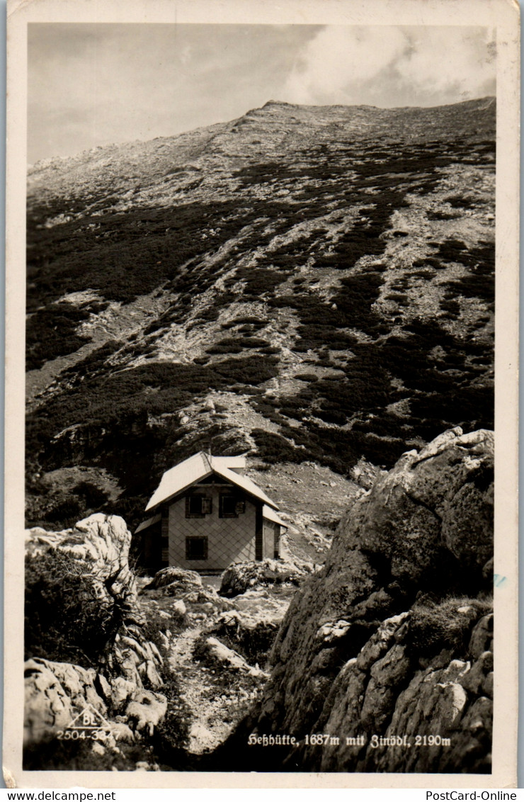 21685 - Steiermark - Johnsbach , Heßhütte Mit Zinödl - Gesäuse