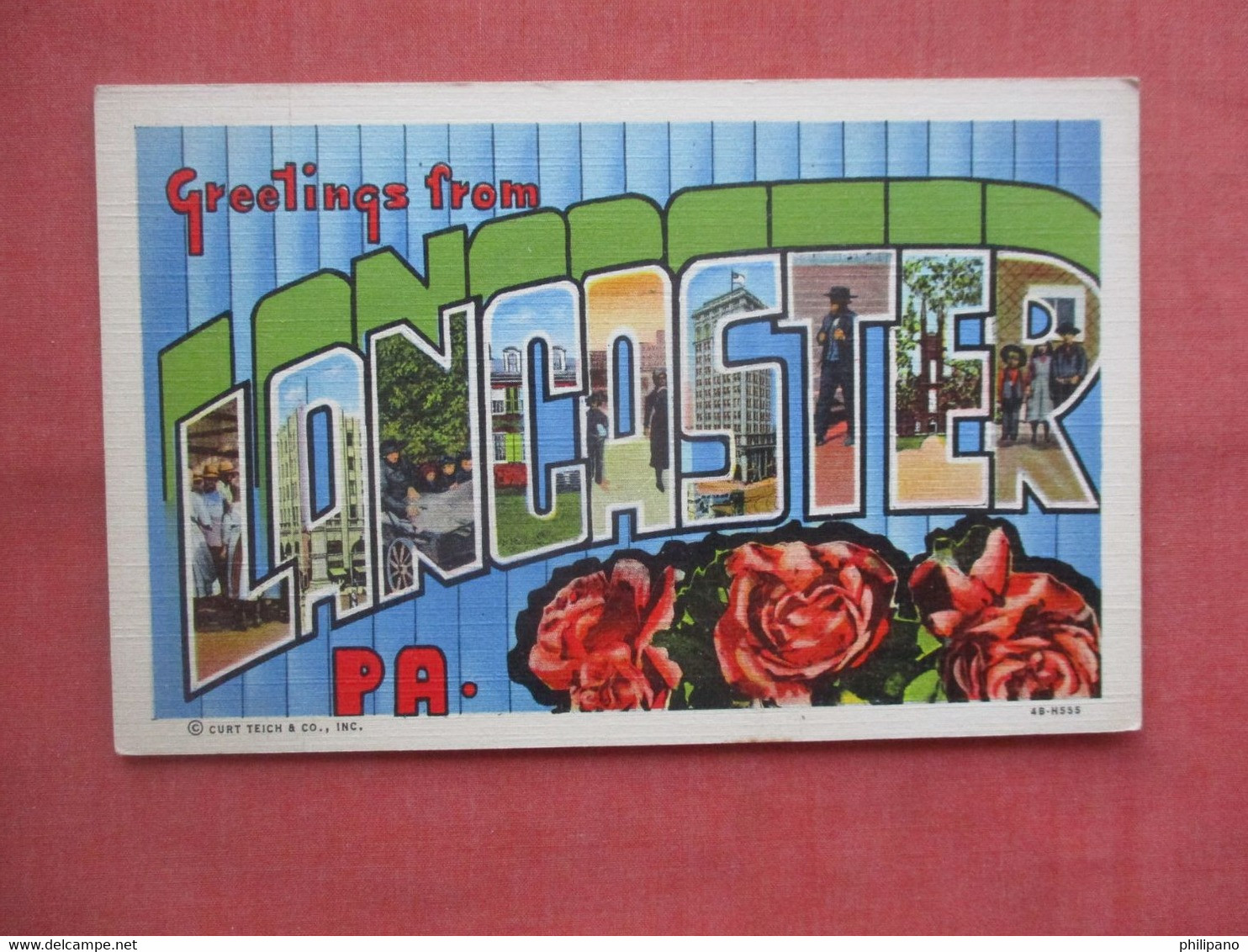 Greetings  Lancaster Pennsylvania > Lancaster   Ref  5315 - Lancaster