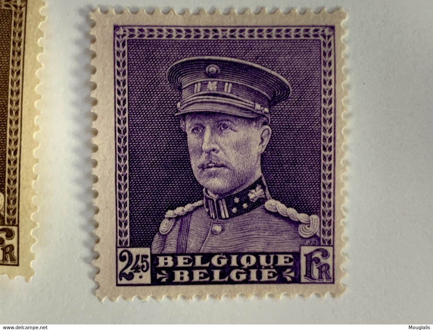 Belgique 4 Timbres Képi 322 323 324 Et 322a TTB - 1931-1934 Kepi