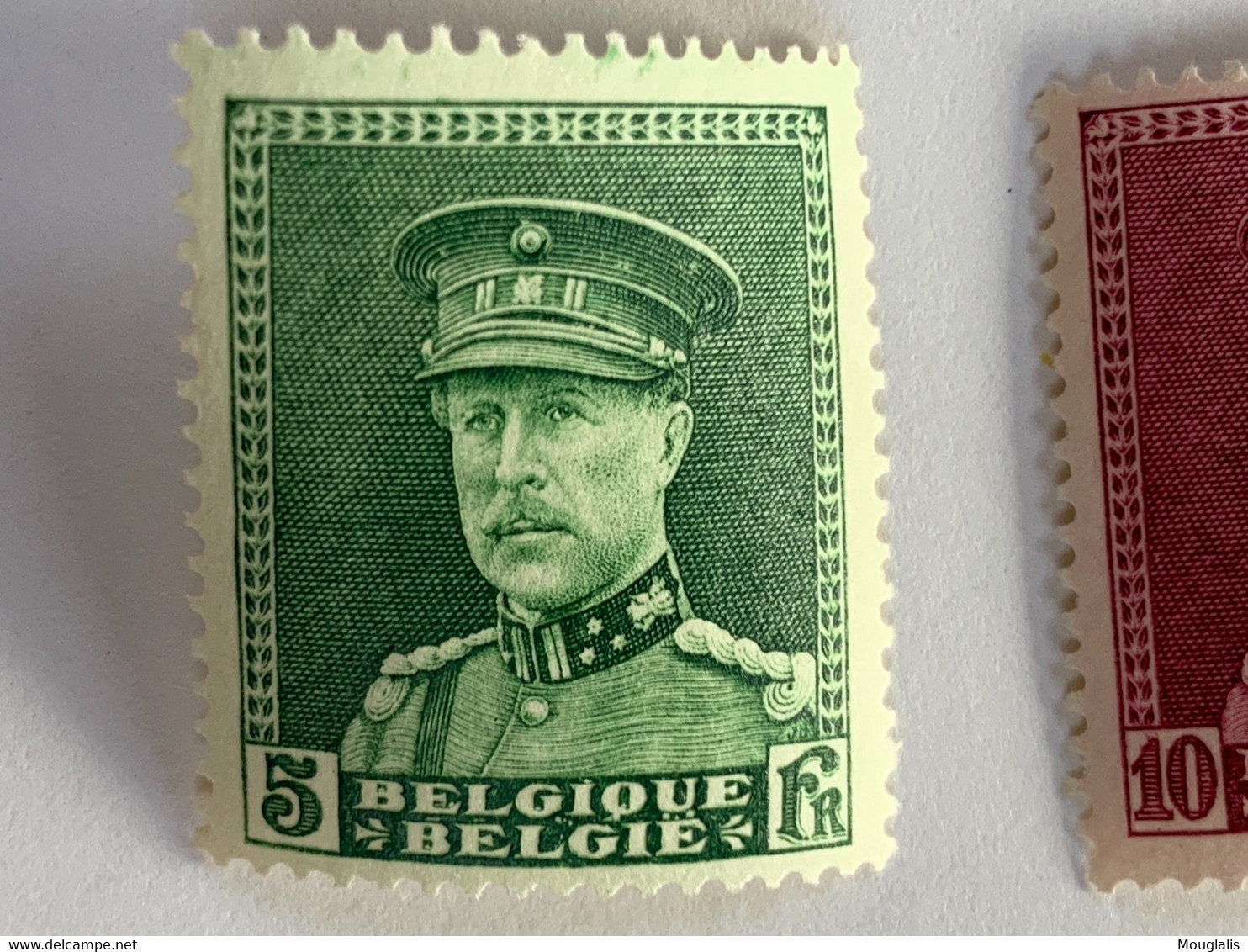 Belgique 4 Timbres Képi 322 323 324 Et 322a TTB - 1931-1934 Kepi