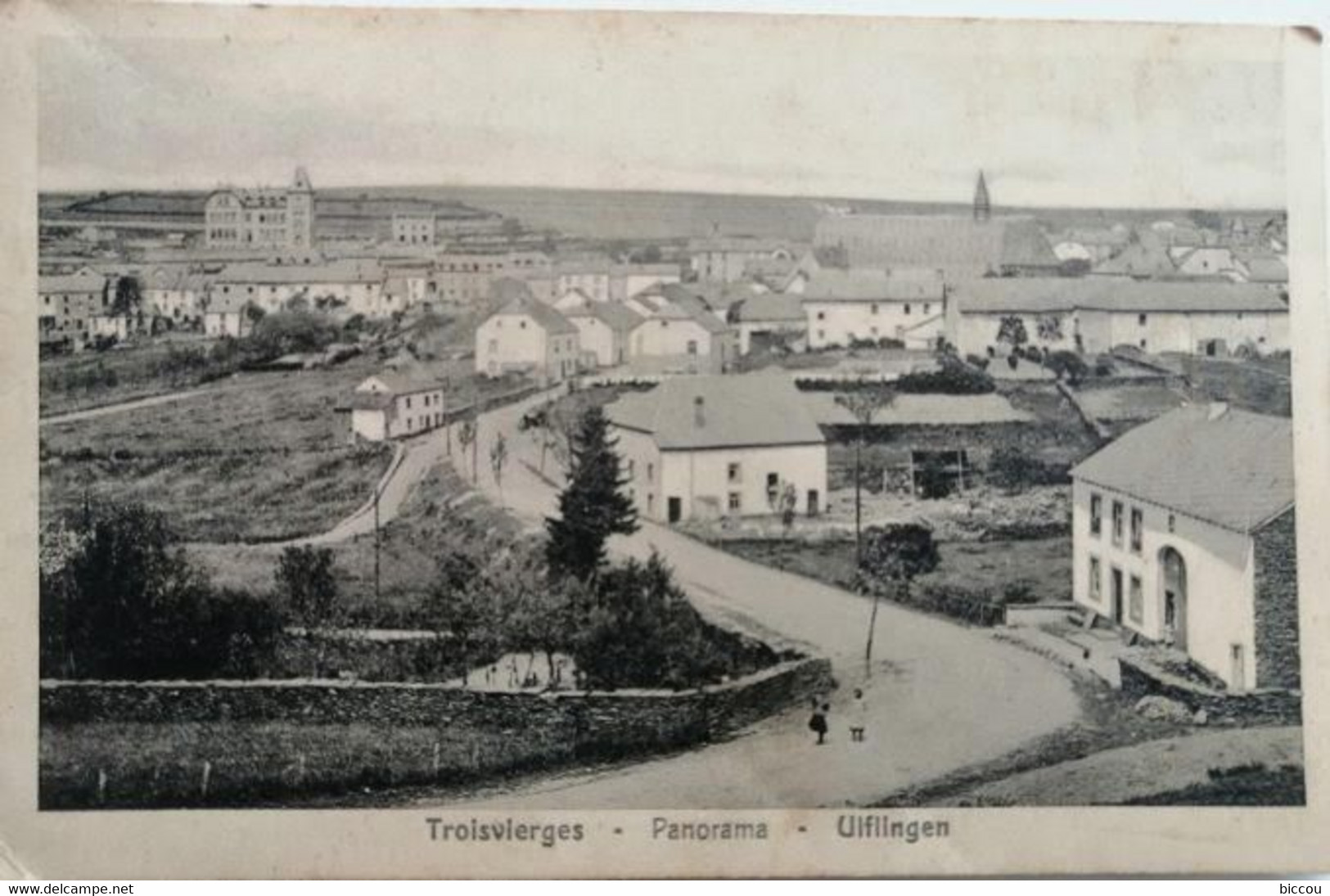 Cpa 1918 TROISVIERGES - Panorama - Ulflingen - Troisvièrges