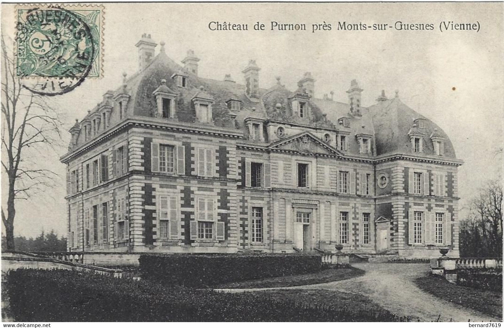86     Monts Sur Guesnes  -  Chateau De  Purnon - Monts Sur Guesnes