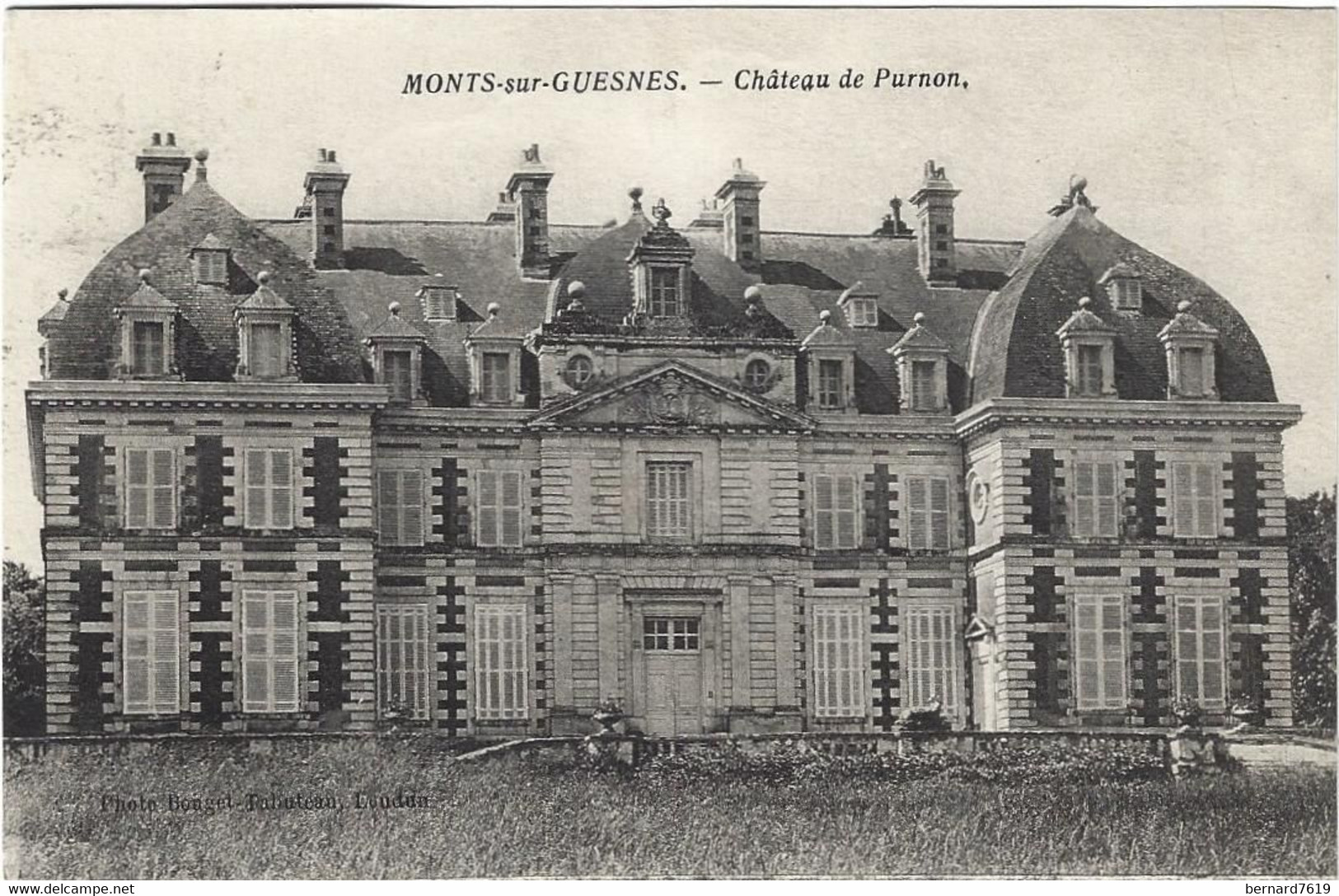 86     Monts Sur Guesnes  -  Chateau De  Purnon - Monts Sur Guesnes