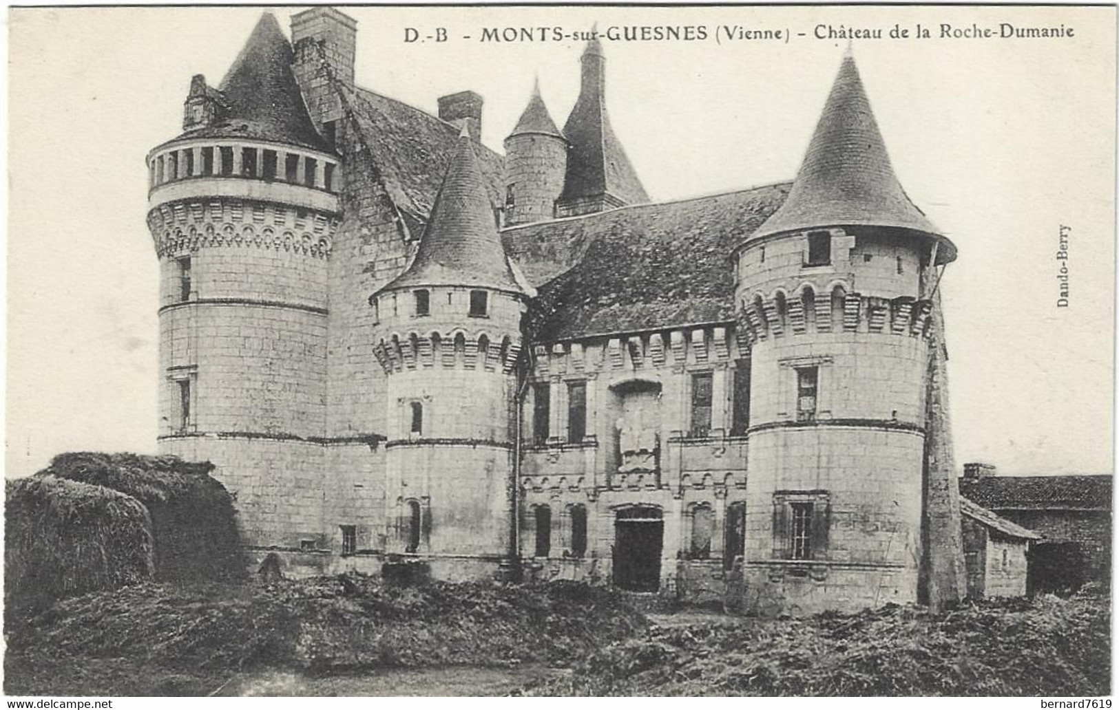 86     Monts Sur Guesnes  -  Chateau De  La Roche  Dumanie - Monts Sur Guesnes