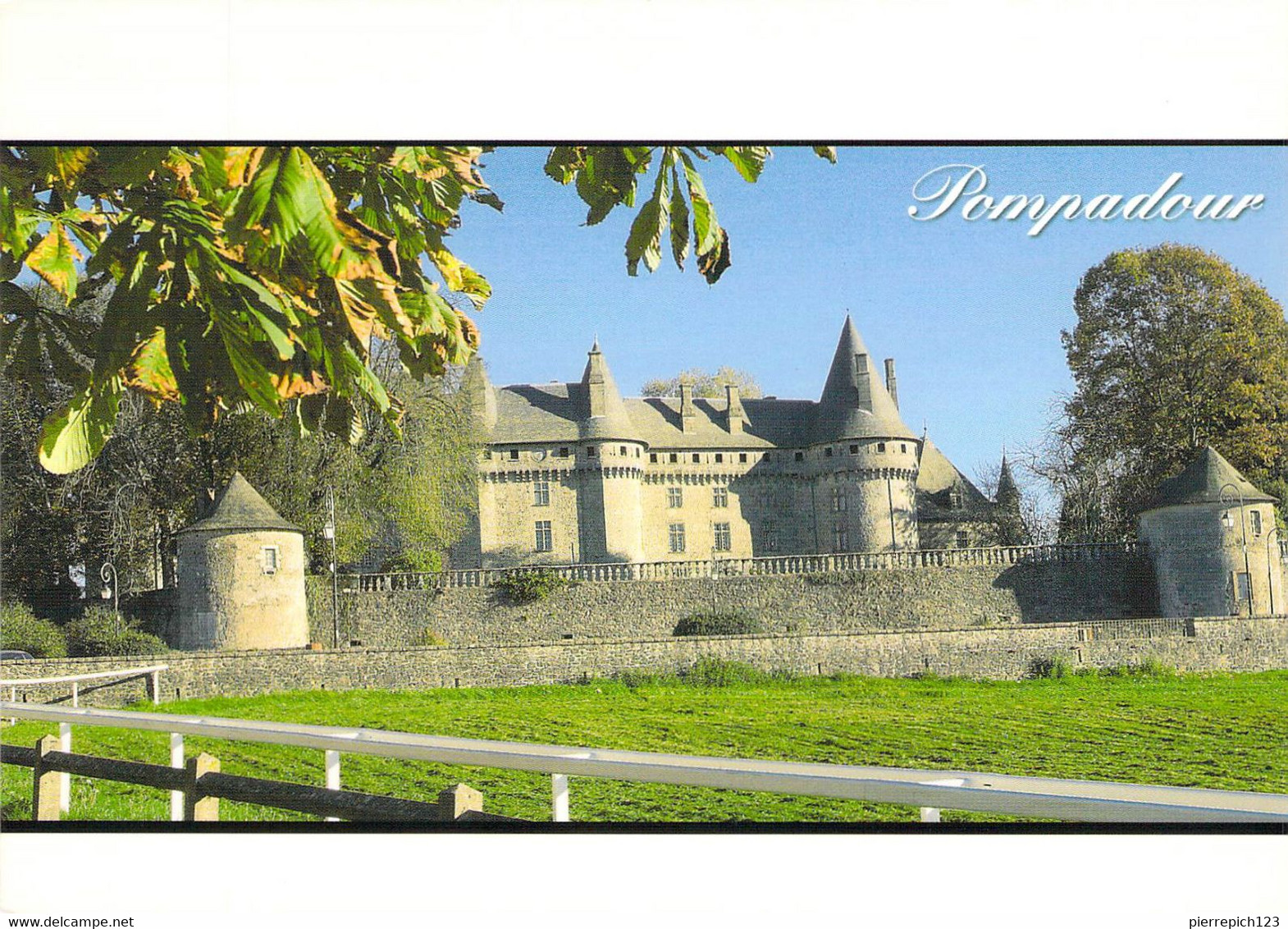 19 - Pompadour - Château - Arnac Pompadour