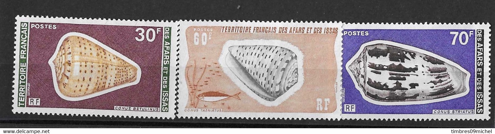 ⭐Afars Et Issas N°422à 427*  Avec Charnière⭐ - Unused Stamps