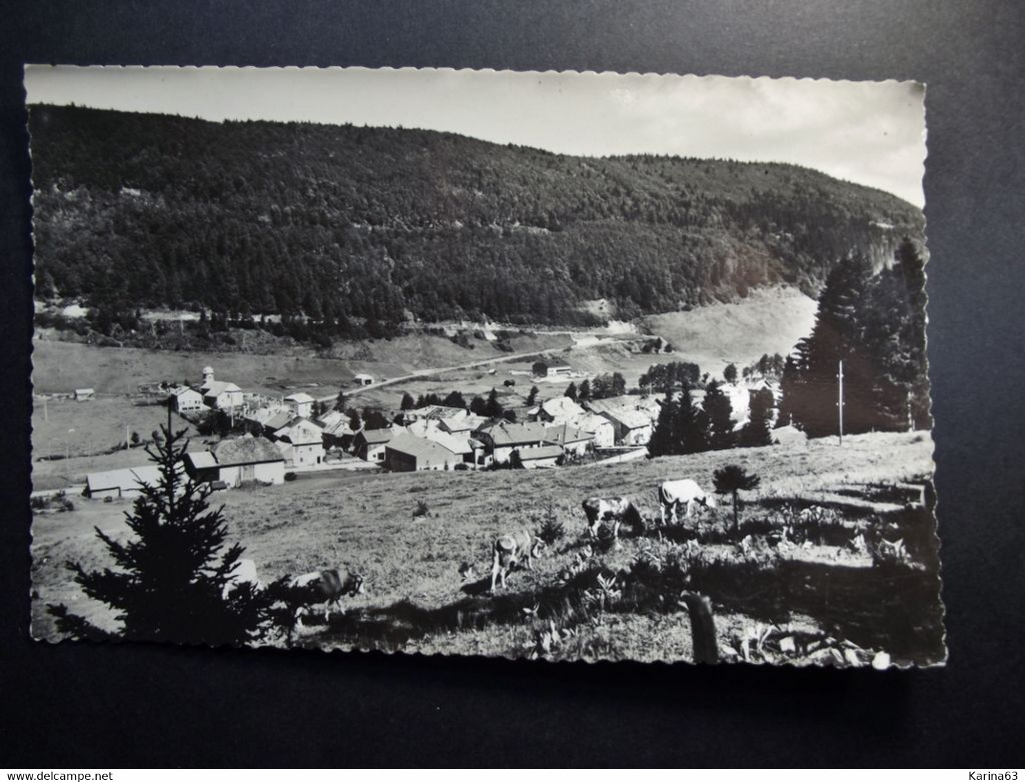 01 - Ain  -  CPSM - Haute Vallée De Valserine - Vue Village Panoramique - Mijoux - Timbre Celimene 8 F - Photo Véritable - Bellegarde-sur-Valserine