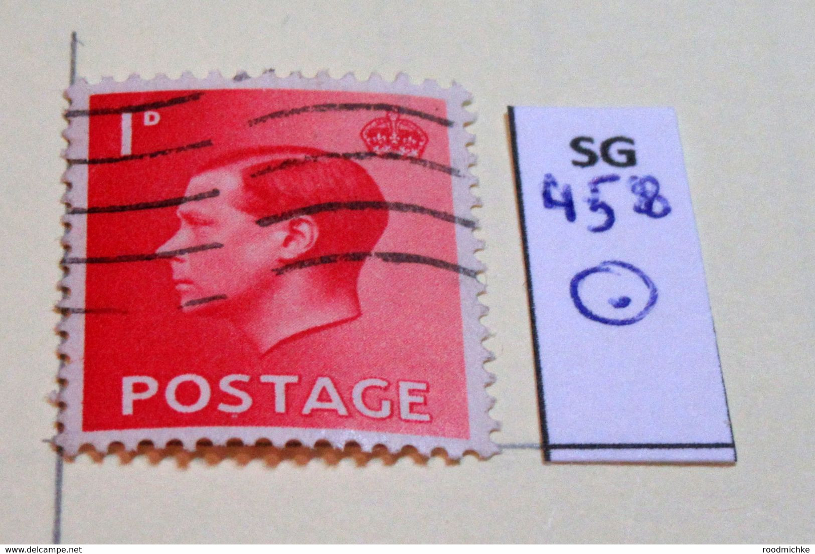 GB KING EDWARD VIII SG 458 USED - Used Stamps