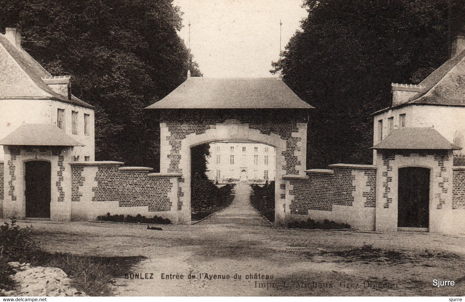 Bonlez - Entrée De L'avenue Du Château - Kasteel - Chaumont-Gistoux