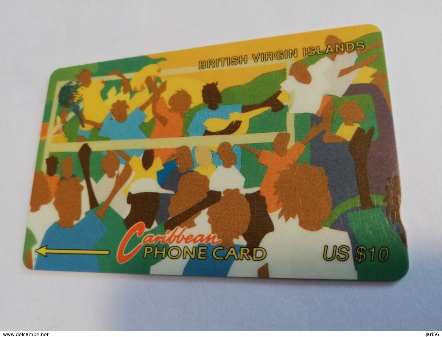 BRITSCH VIRGIN ISLANDS  US$ 10   BVI-17B   CARNIVAL 2      NEW LOGO      17CBVB     Fine Used Card   ** 6522** - Vierges (îles)