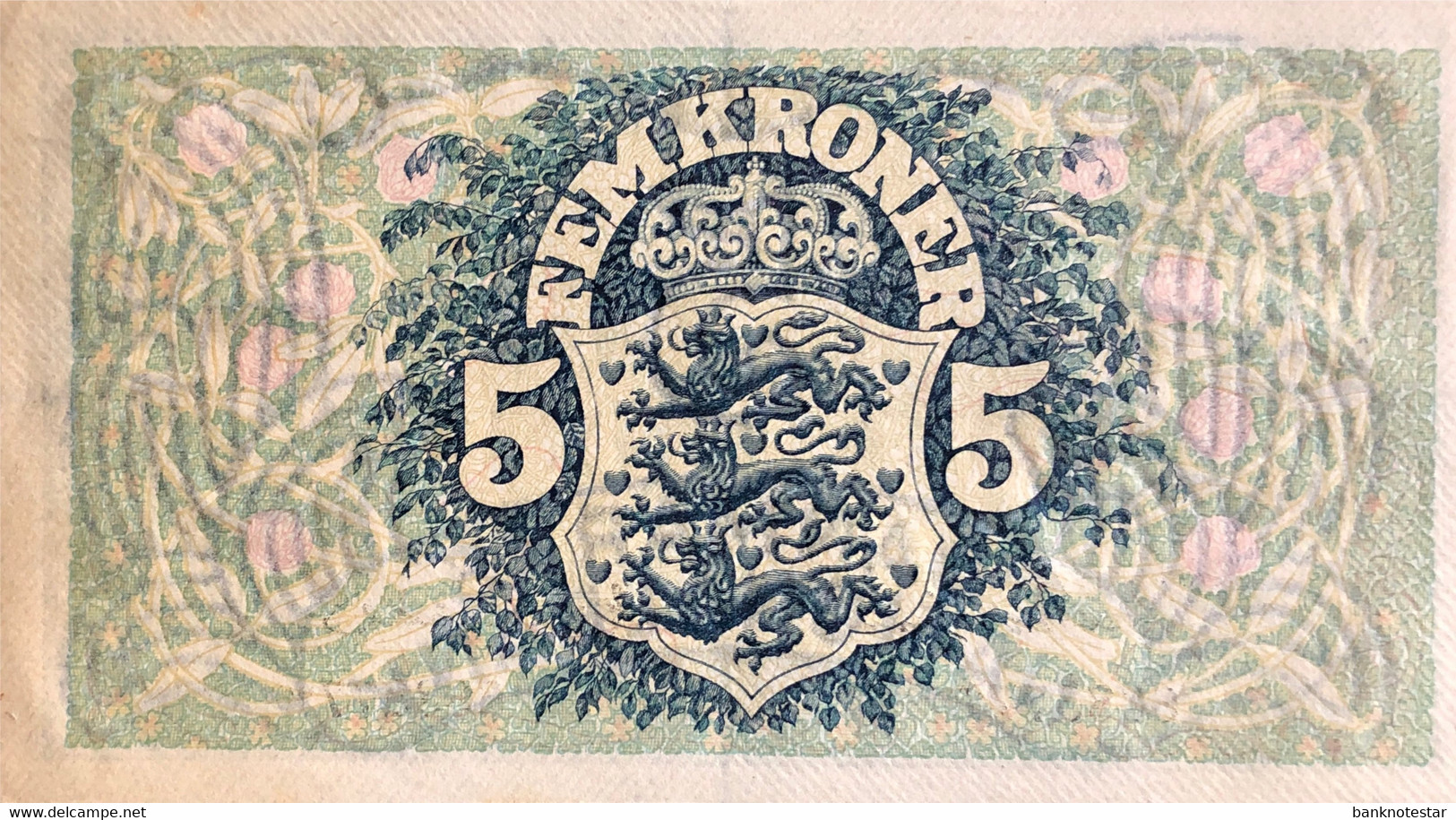 Denmark 5 Kroner, P-30h (1942) - AUNC - Danemark