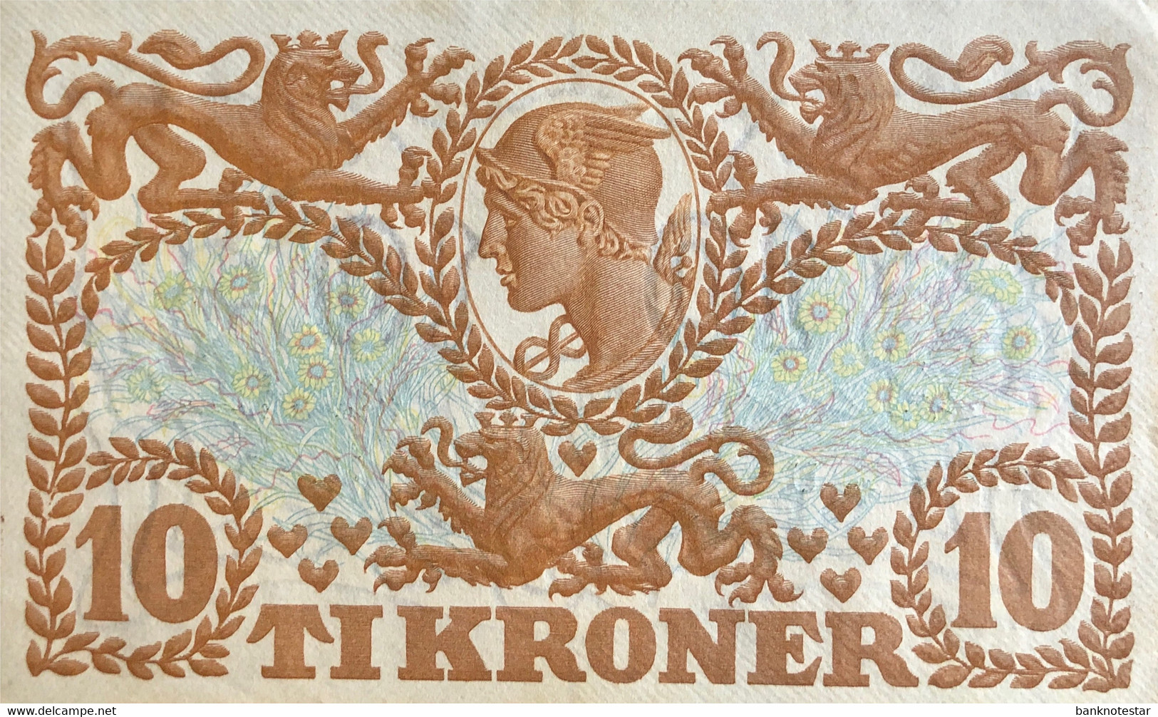 Denmark 10 Kroner, P-31o (1943) - AUNC - Danemark