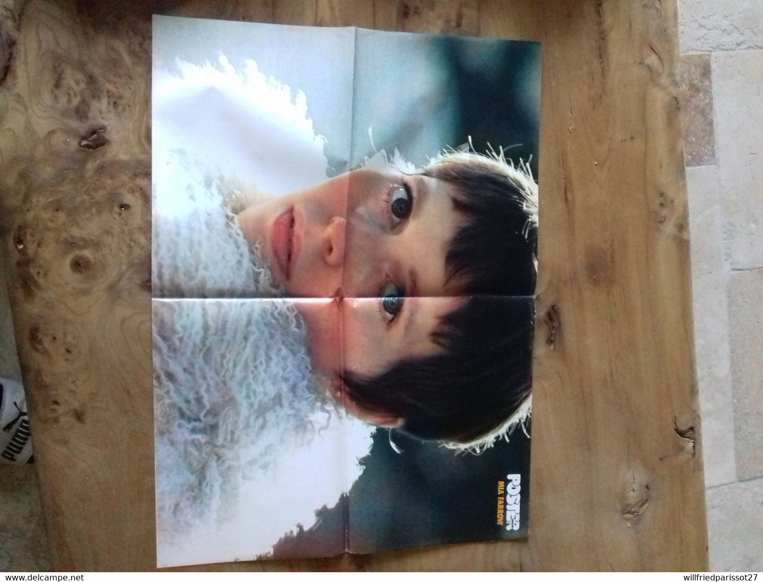 4/  POSTER  MIA FARROW - Plakate & Poster