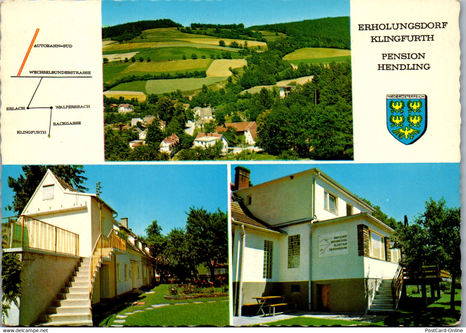 21909 - Niederösterreich - Klingfurth , Pension Hendling - Wiener Neustadt