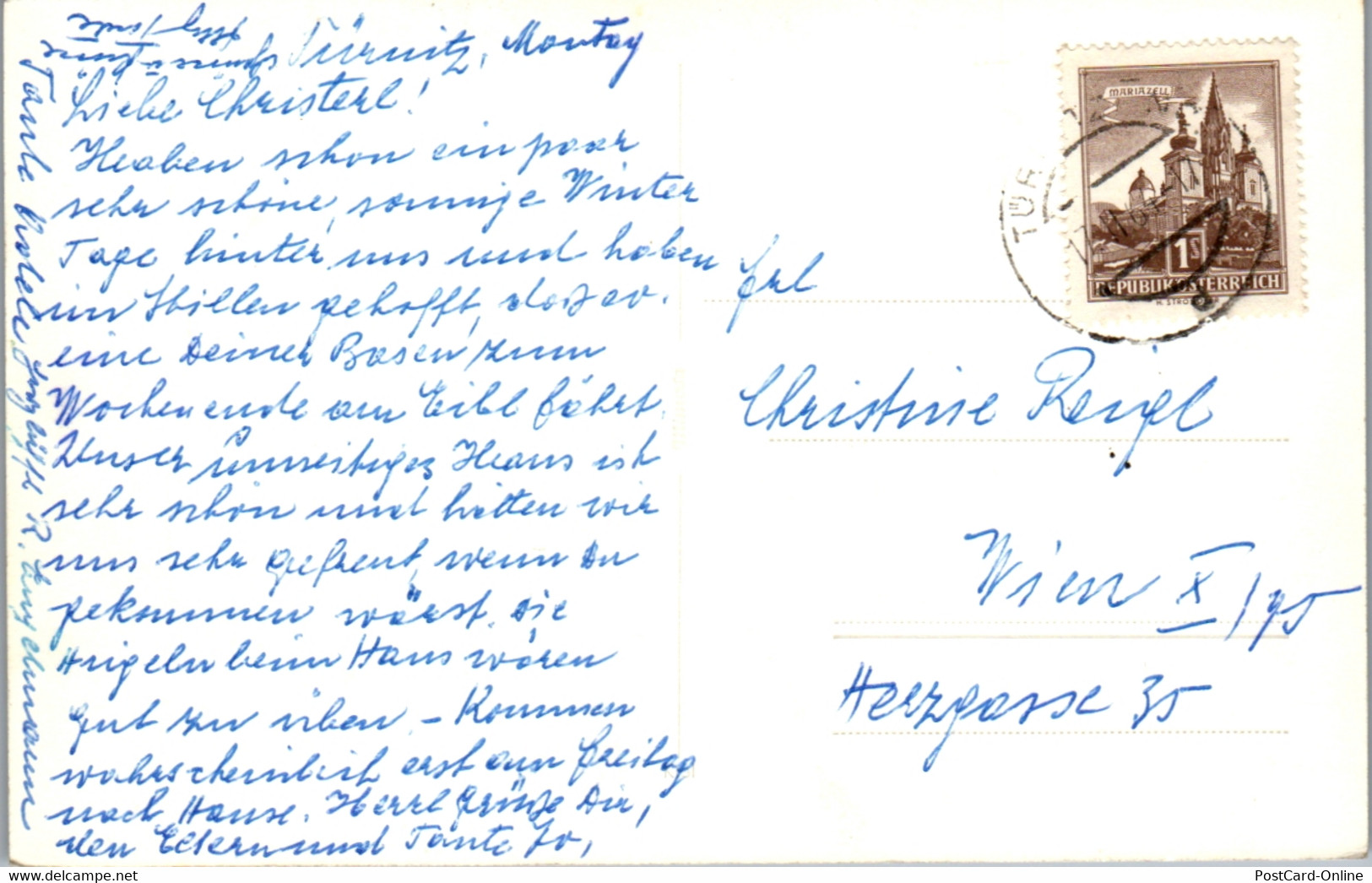 21938 - Niederösterreich - Türnitz , Pension - Lilienfeld