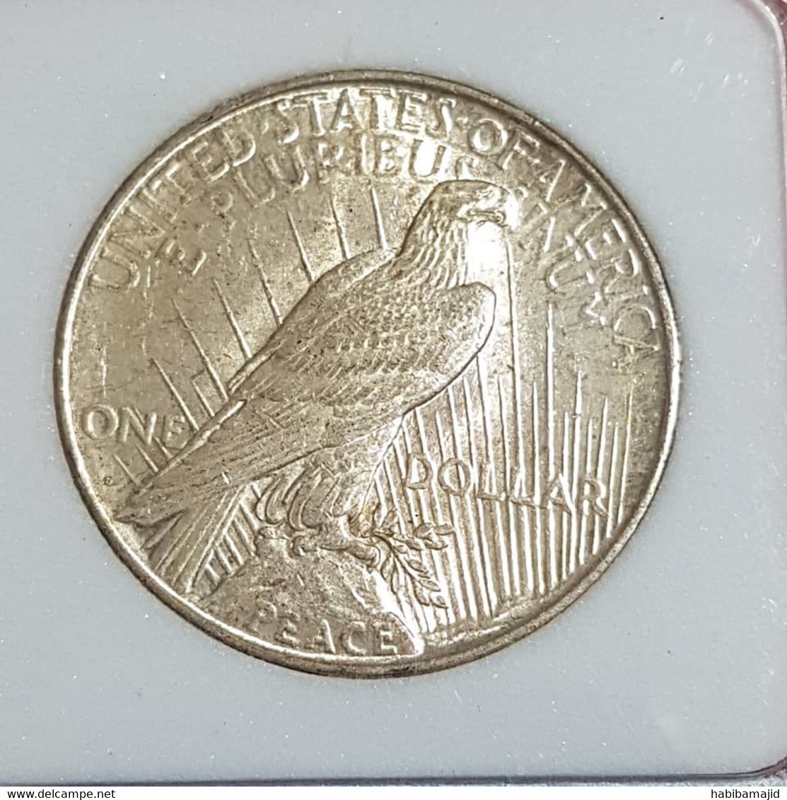 USA *1922 D* Dollar De La Paix En Argent - Collections