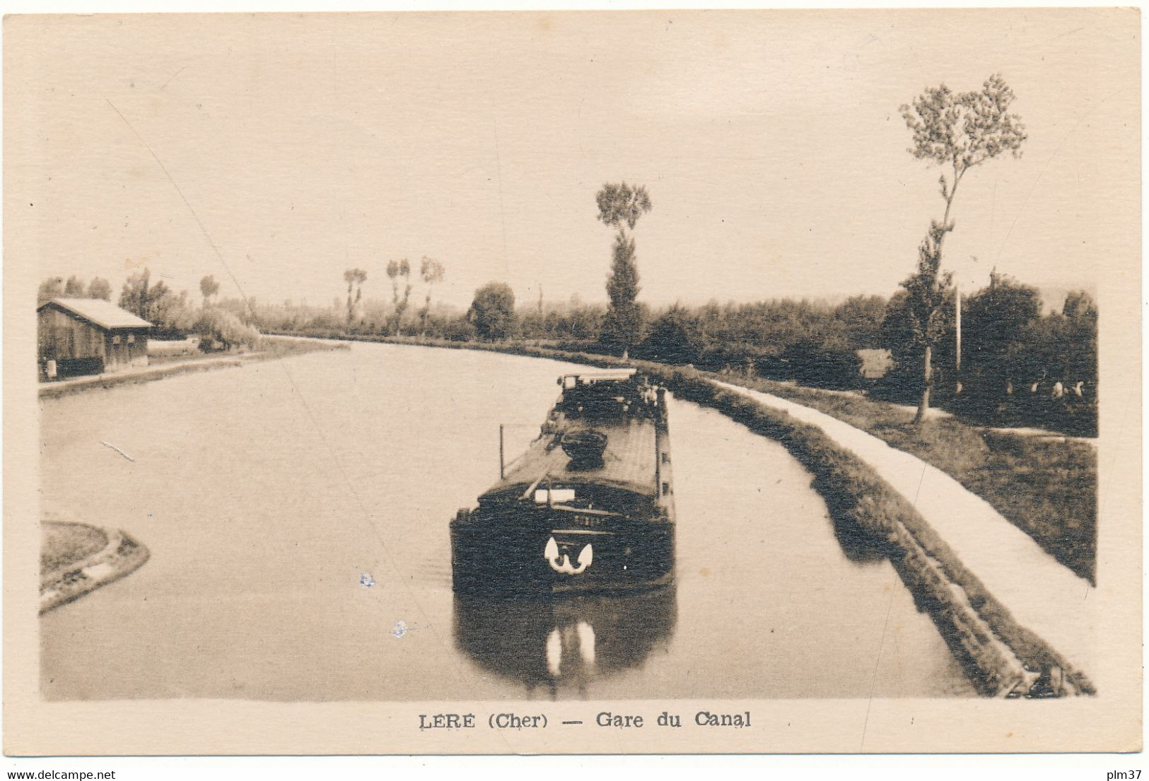 LERE - Gare Du Canal, Péniche - Lere