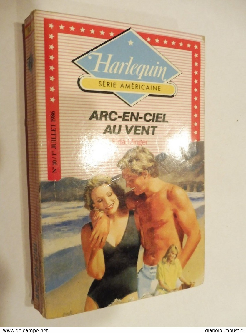 1986  ARC-EN-CIEL AU VENT Par Elda Minger  (Collection Harlequin) - Otros & Sin Clasificación