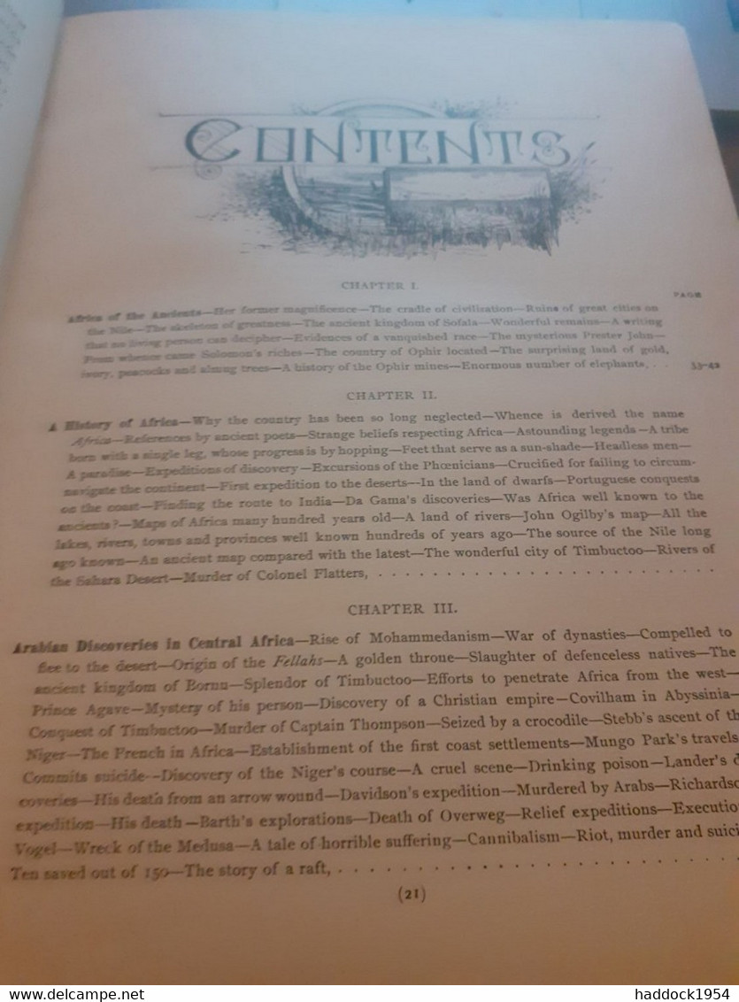 Heroes Of The Dark Continent And How STANLEY Found EMIN PASHA J.W.BUEL R.s. Peale And Co 1890 - Afrika